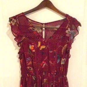 * Abercrombie & Fitch * Beautiful Midi Dress. Perfect for Fall/Winter sz M